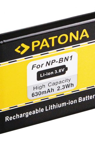 Baterija NP-BN1 za Sony DSC-WX5 / DSC-TX5 / DSC-TX7, 630 mAh